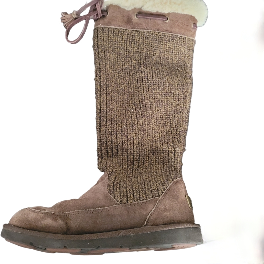 Ugg knee high crochet boots